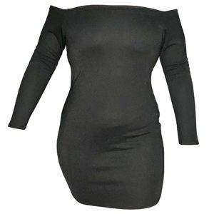 Little black mini dress